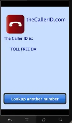 Caller-ID android App screenshot 0